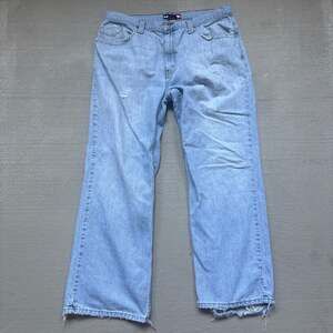 Men's Tony Hawk Light Wash Jeans 100% Cotton Resized at a 33